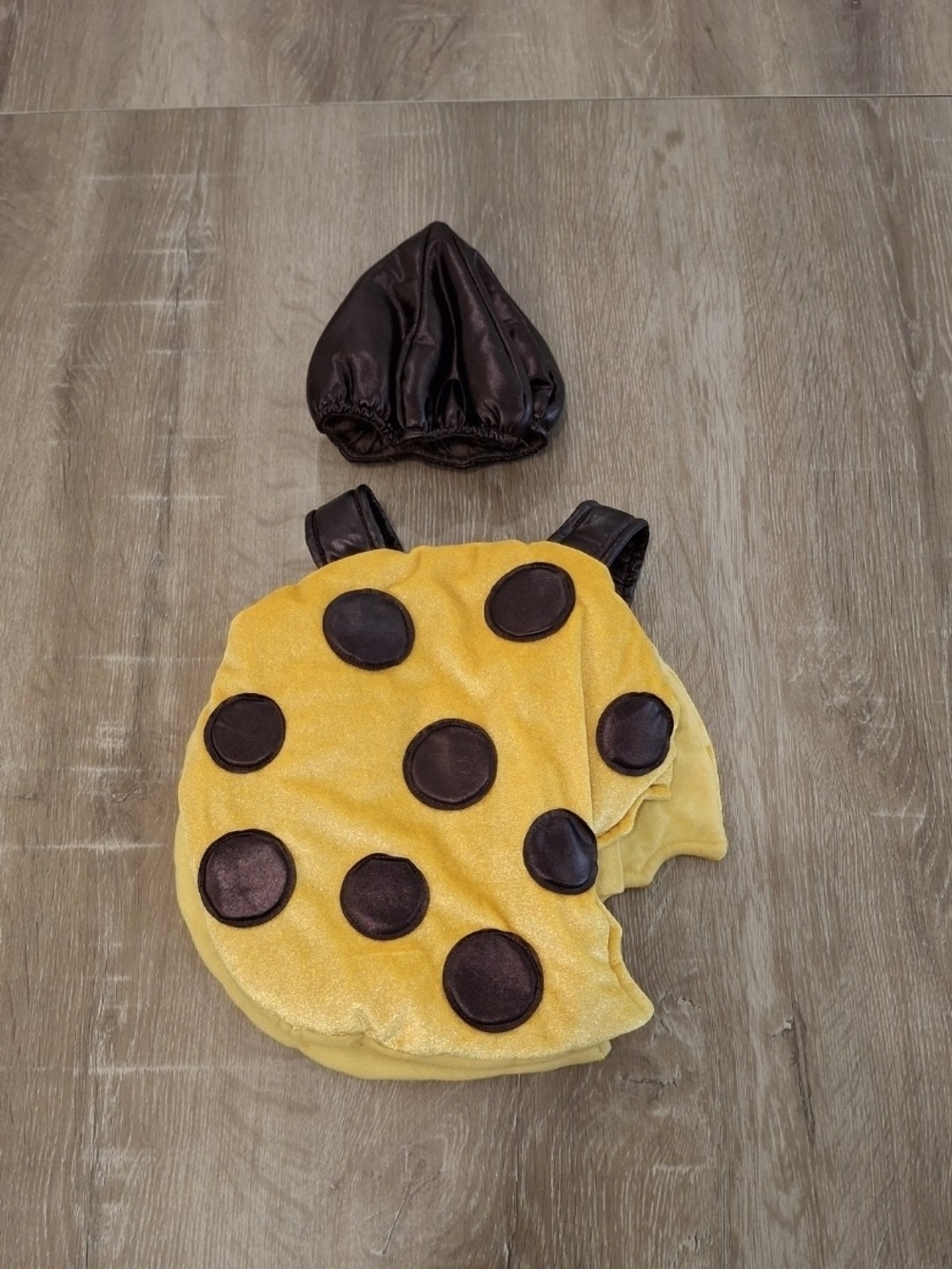 Pottery Barn Kids Chocolate Chip Cookie Costume Baby 6-12 Months Halloween Set